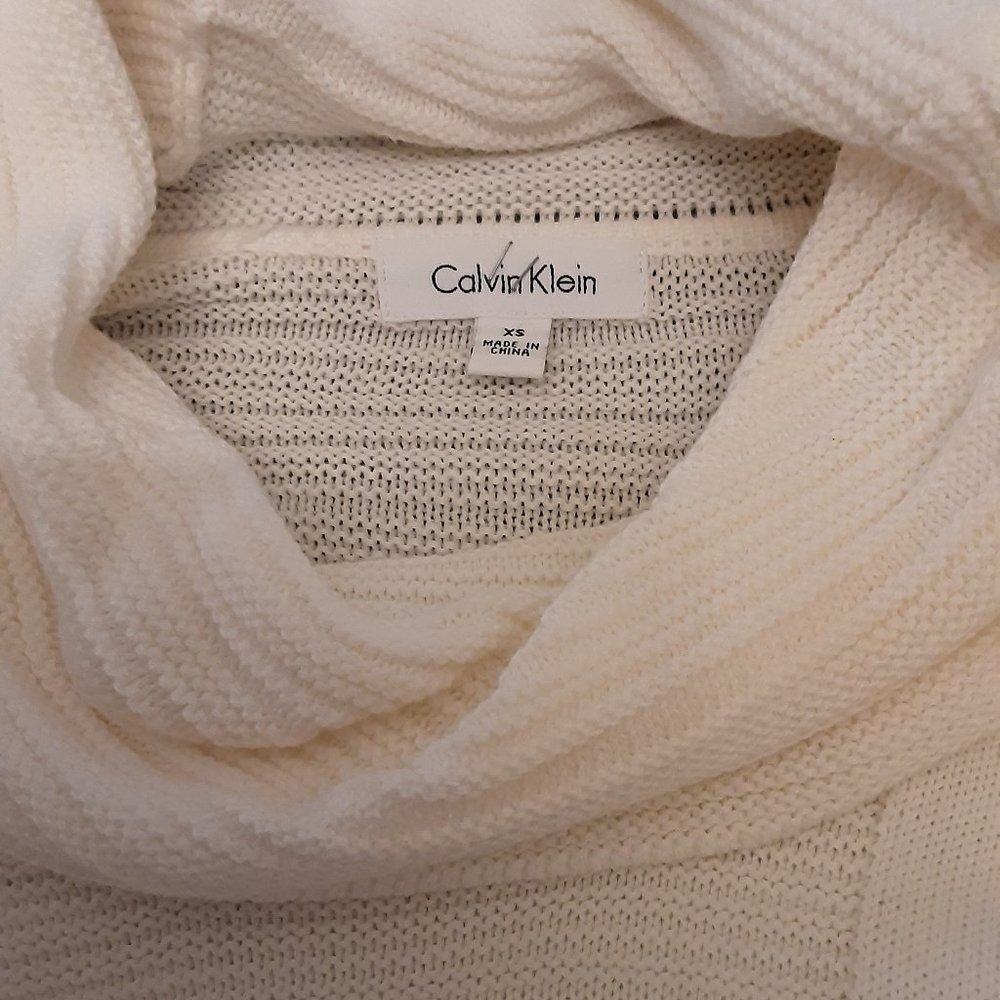 Calvin Klein white sweater